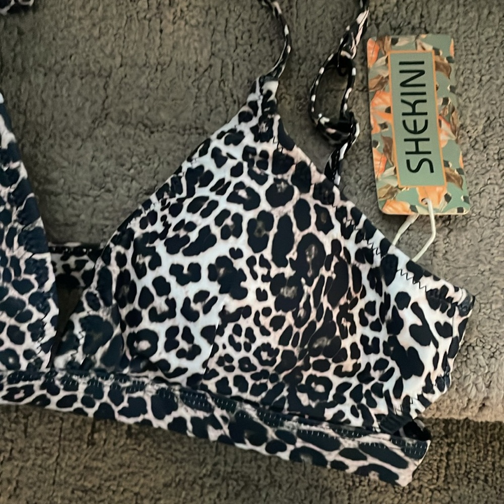 Shekini Bikini Top Leopard NEW